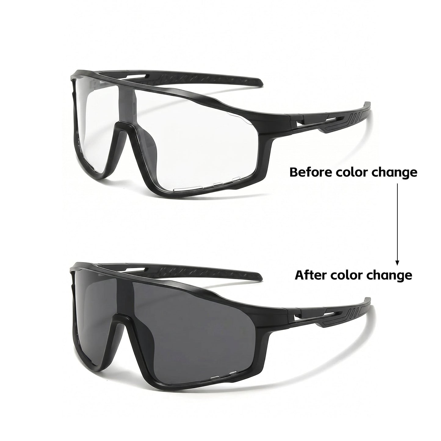 ☀️UV400 Photochromic Polarized Safety Glasses