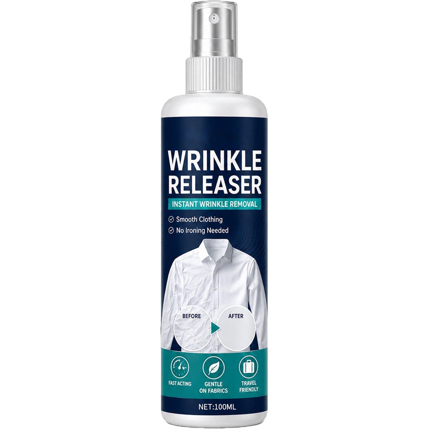 ๐ Instant wrinkle release โ no iron, travel-ready, static-free & fresh.