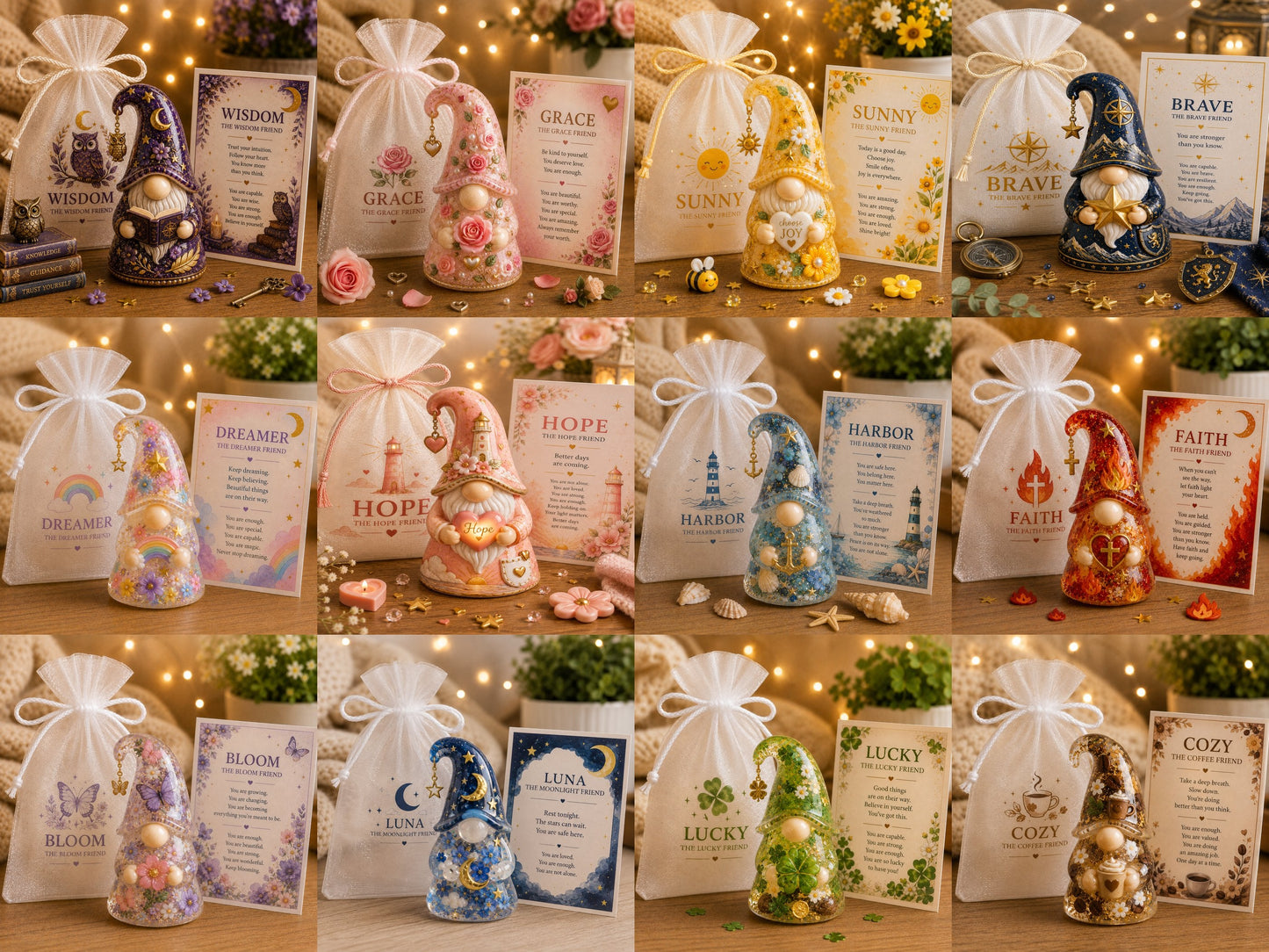๐ Emotional Support Gnome Collection