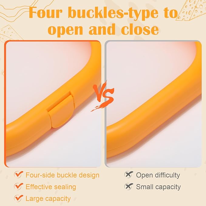 Silicone Containers for Storing Fruits and Vegetables, Designed to Prevent Oxidation