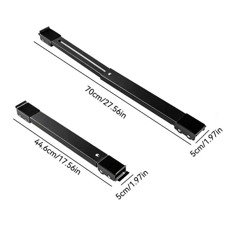 Adjustable Telescopic Heavy-Duty Appliance Moving Dolly (2-Pack) – Lockable Roller Stand for Washer, Dryer & Refrigerator, 600 lbs Capacity