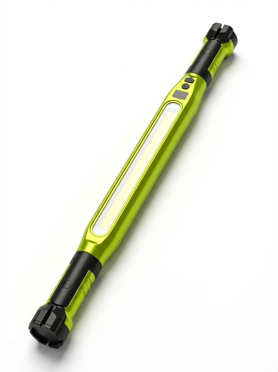 Tyiiplus™ Rechargeable Magnetic LED Work Light with Built-in Battery - IP55 Waterproof & Shockproof, Clamp & Magnet Base