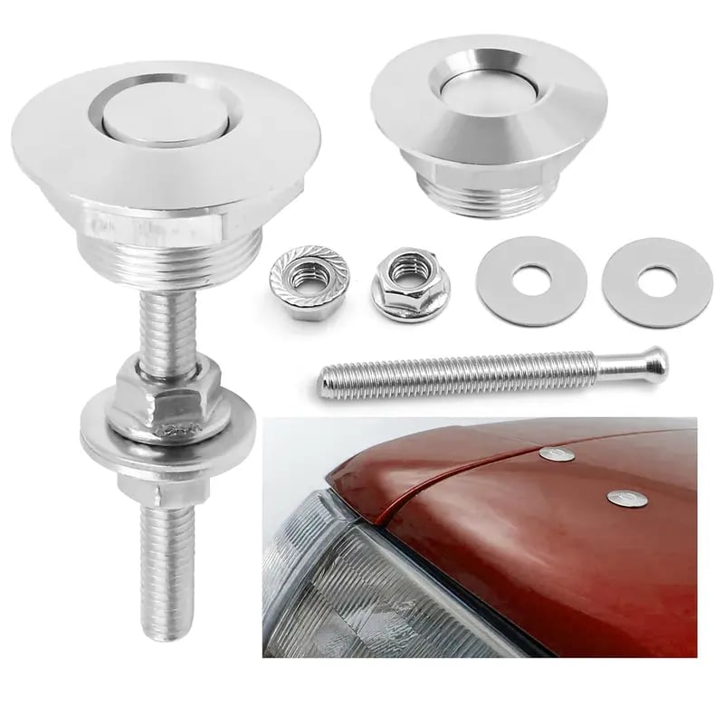 4Pcs Universal Aluminum Quick-Release Lock Latches