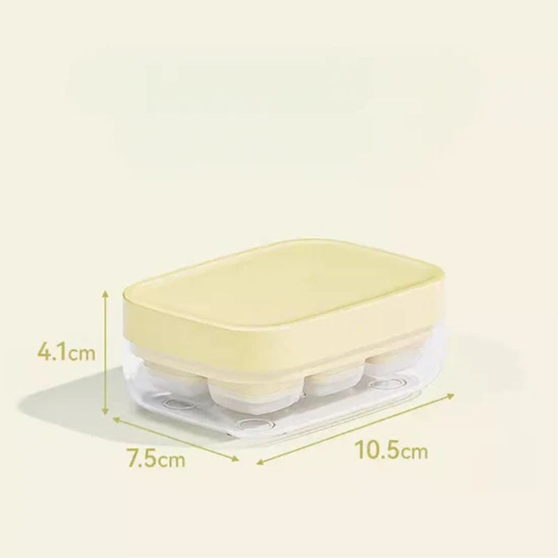 Mini Ice Cube Tray with Easy Release Lid