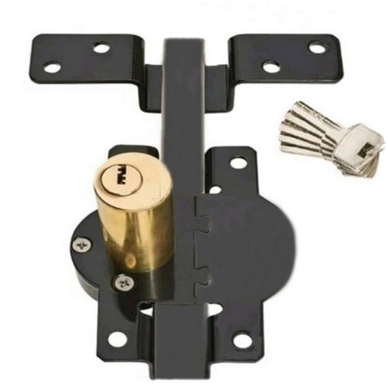 Long Throw Gate Lock with 5 Keys