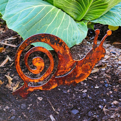 Handmade Metal Garden Art - Rusted Garden Decor