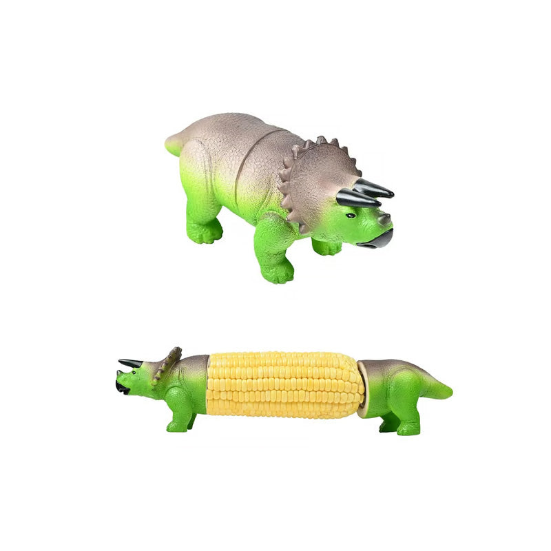 🦕💥2026 New Dinosaur Corn Holders for Corn On The Cob - Funny Corn Cob Holder for Kids and Adults with Stainless Steel Prongs