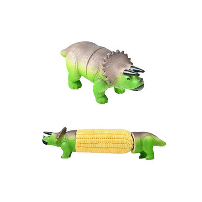 🦕💥2026 New Dinosaur Corn Holders for Corn On The Cob - Funny Corn Cob Holder for Kids and Adults with Stainless Steel Prongs