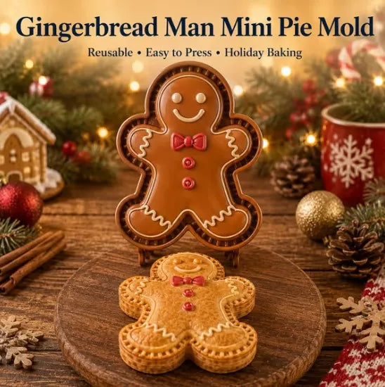 🎄 Christmas Mini Pie Mold Collection