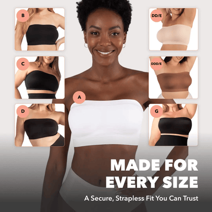 💖💃Convertible Strapless Push-Up Bra – Anti-Slip Support with Removable Straps