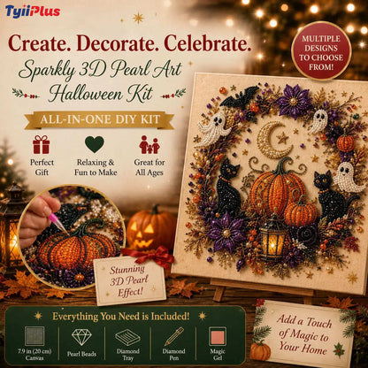 👻🎃 3D Pearl Art Halloween DIY Kit