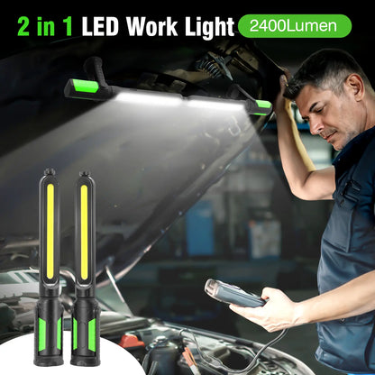 TYIIPLUS™ 2400LM Rechargeable LED Work Light Bar