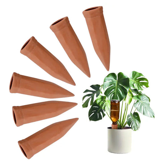 Tyiiplus™ Self-Watering Terracotta Plant Spikes Pack