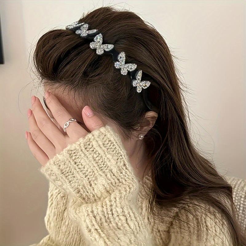 TYIIPLUS™ Crystal Butterfly Hair Hoop Headband