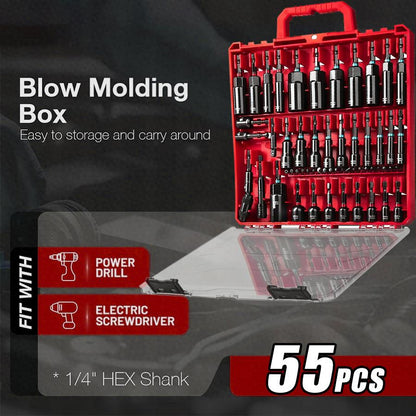 TYIIPLUS™ Magnetic Impact Nut Driver Set
