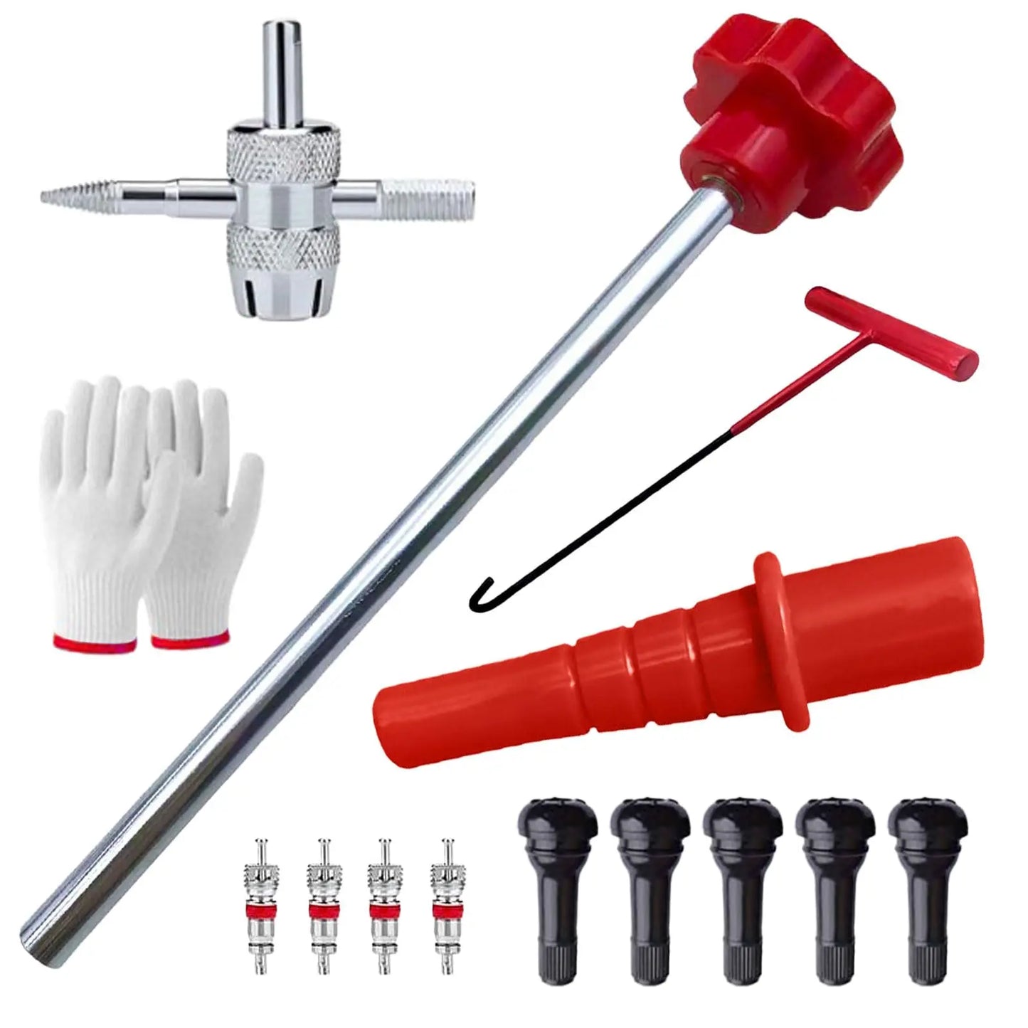 TYIIPLUS™ 14-Piece Set Quick Change Tire Valve Tool Kit