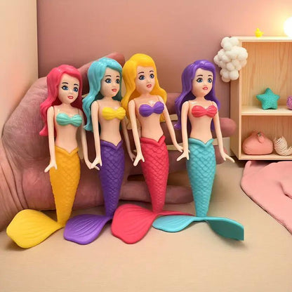 TYIIPLUS™ Colorful Mermaid Dive Toys Set (4-Pack)