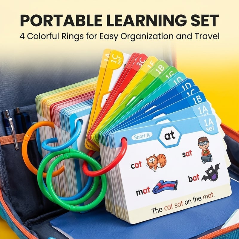Phonics Flashcards Set