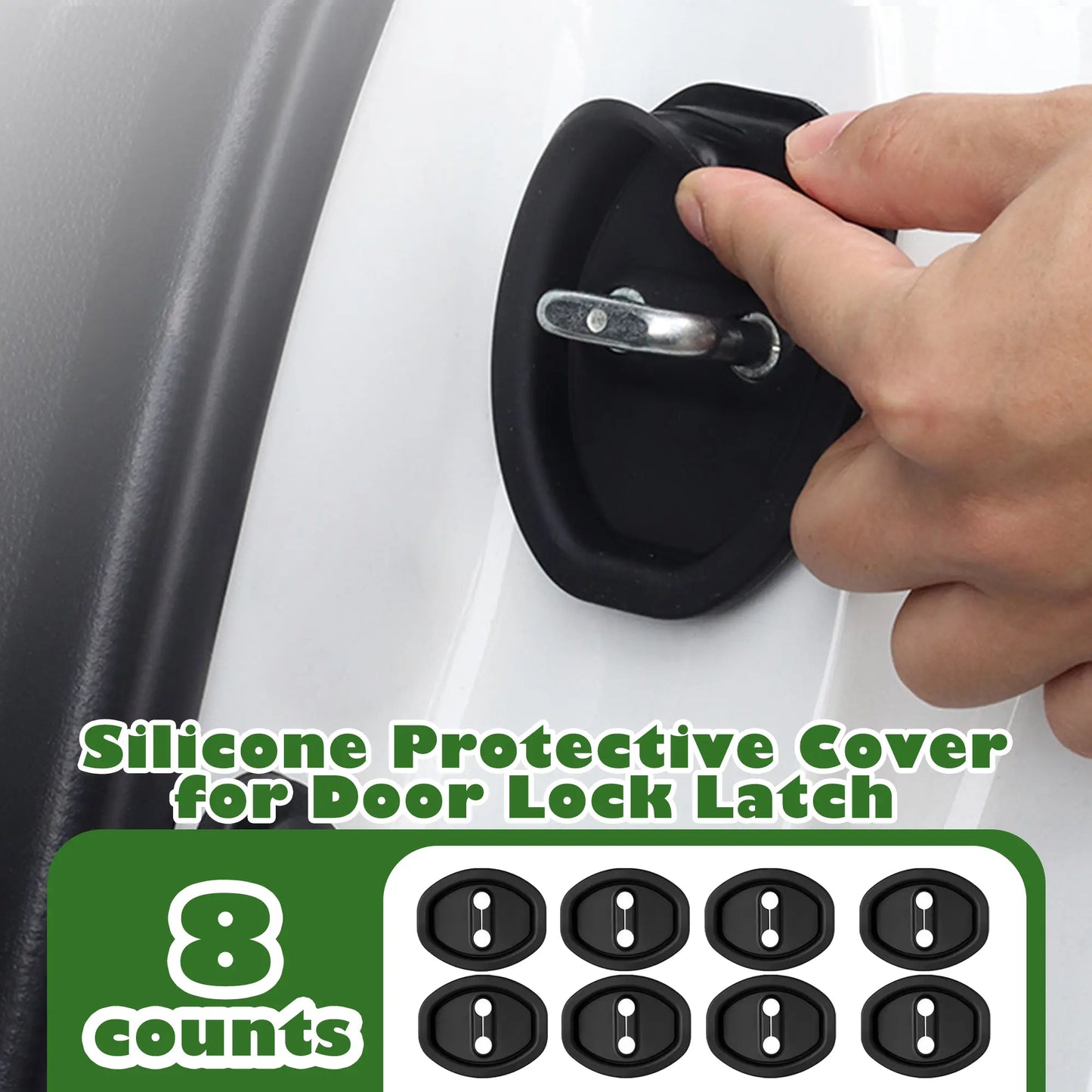 TYIIPLUS™ Universal Car Door Latch Lock Silicone Covers
