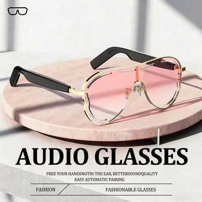 TYIIPLUS™ Smart Bluetooth 5.4 Audio Sunglasses – Open-Ear Wireless Music Glasses with UV Protection & Hands-Free Calling