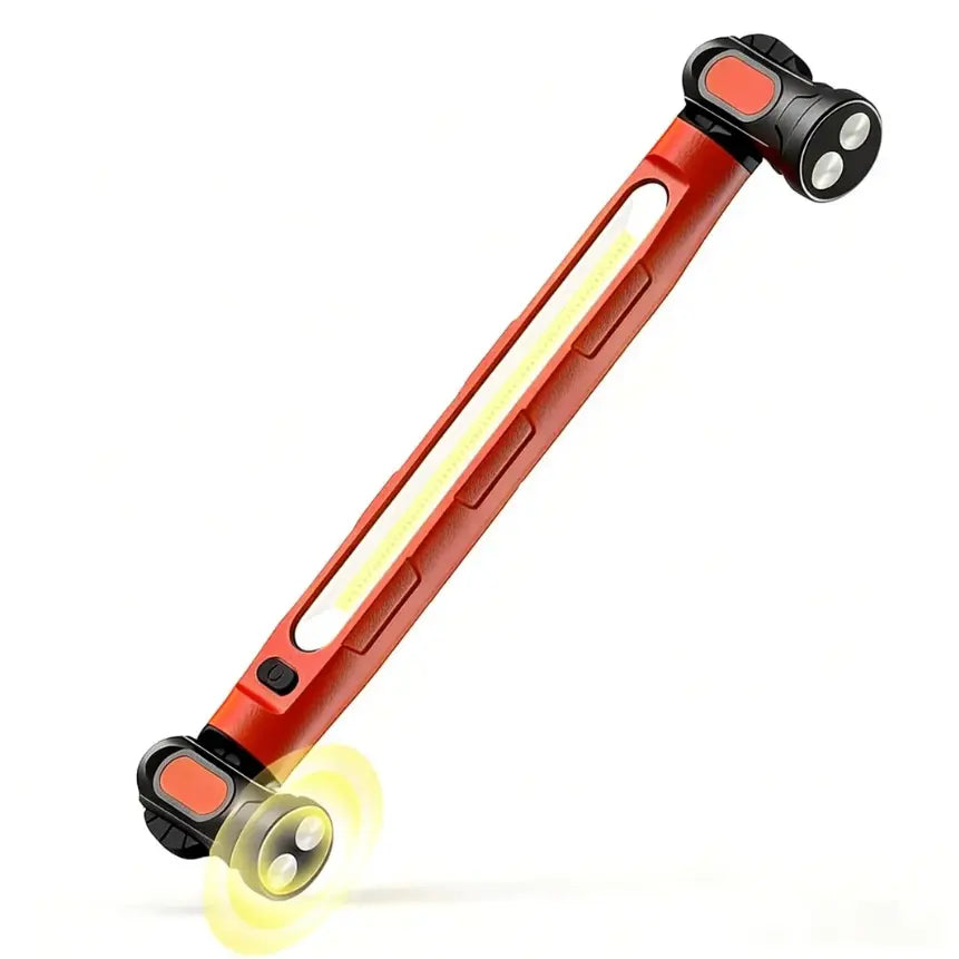 TYIIPLUS™ 3000LM Rechargeable Under Hood Work Light Bar with Magnetic Base & Hooks