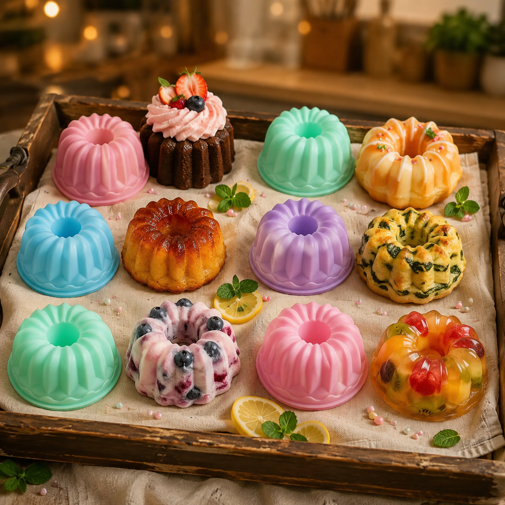 TYIIPLUS™ Silicone Pumpkin Baking Cups Set