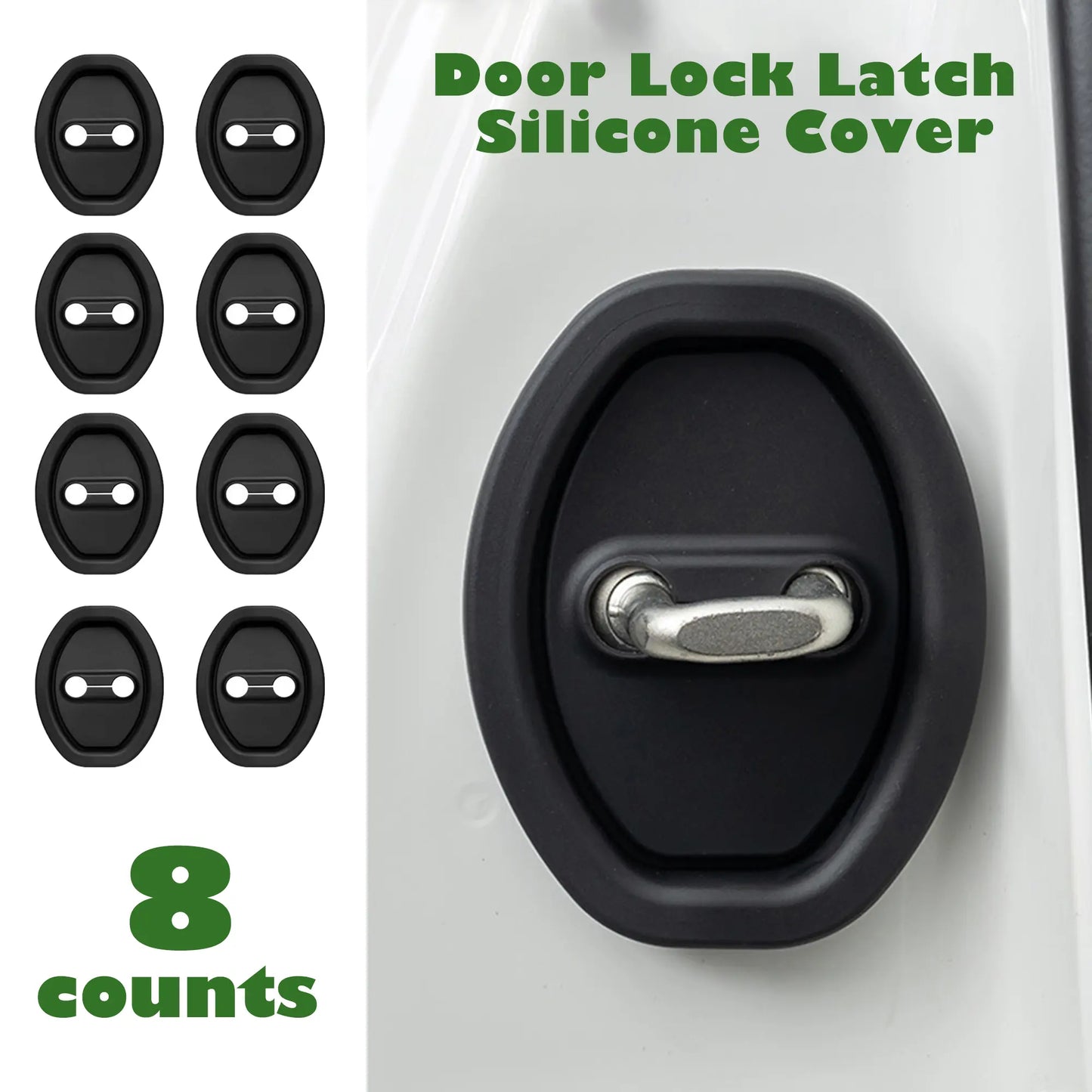 TYIIPLUS™ Universal Car Door Latch Lock Silicone Covers