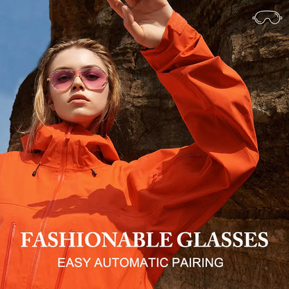 TYIIPLUS™ Smart Bluetooth 5.4 Audio Sunglasses – Open-Ear Wireless Music Glasses with UV Protection & Hands-Free Calling