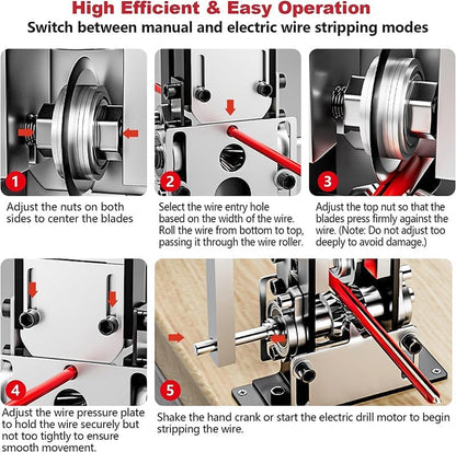 TYIIPLUS™ Iron Frame Wire Stripping Machine
