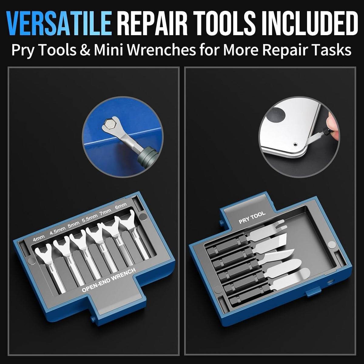 TYIIFIND 55 in 1 Magnetic Screwdriver Set, Cube Tool Kit