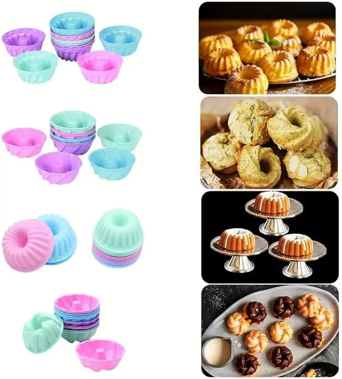 TYIIPLUS™ Silicone Pumpkin Baking Cups Set