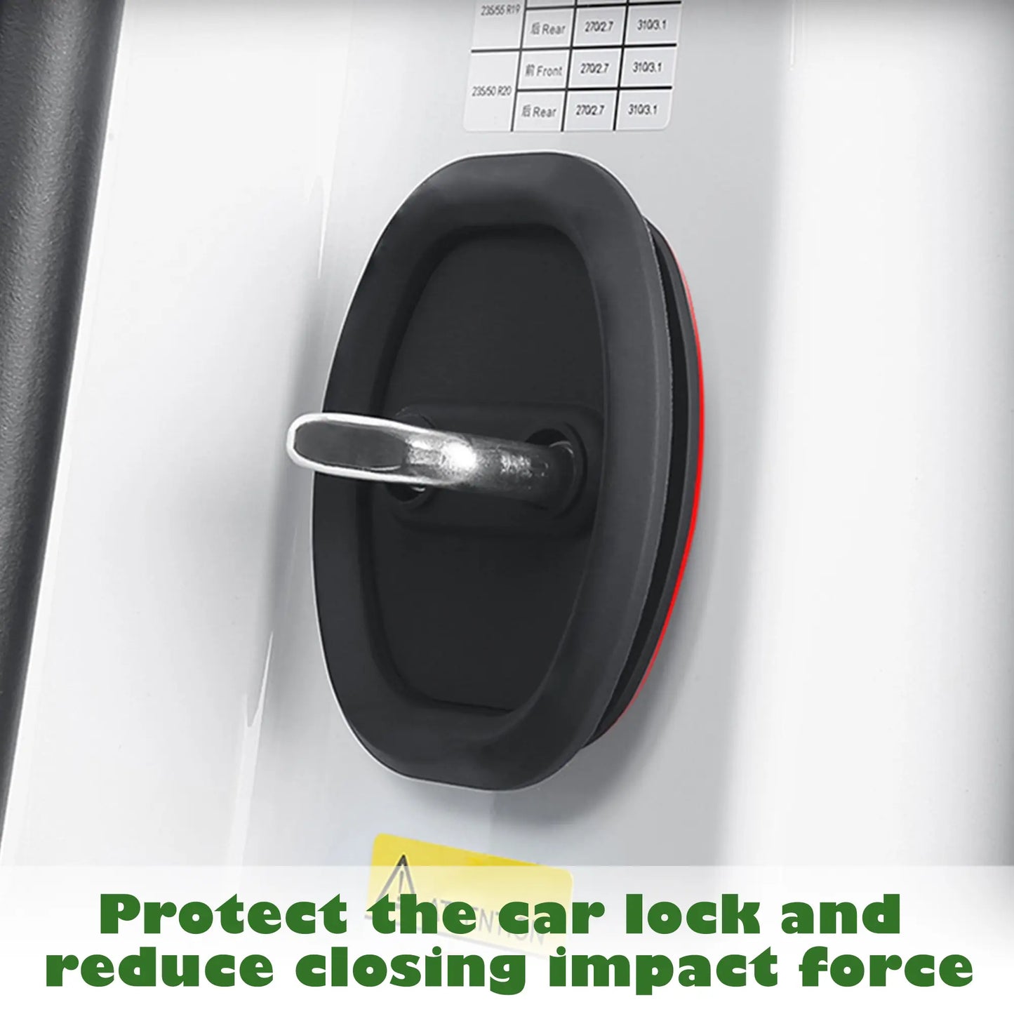 TYIIPLUS™ Universal Car Door Latch Lock Silicone Covers