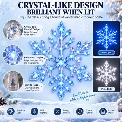 ❄️TYIIFIND LED Snowflake Wall Light Set (12 Pcs)