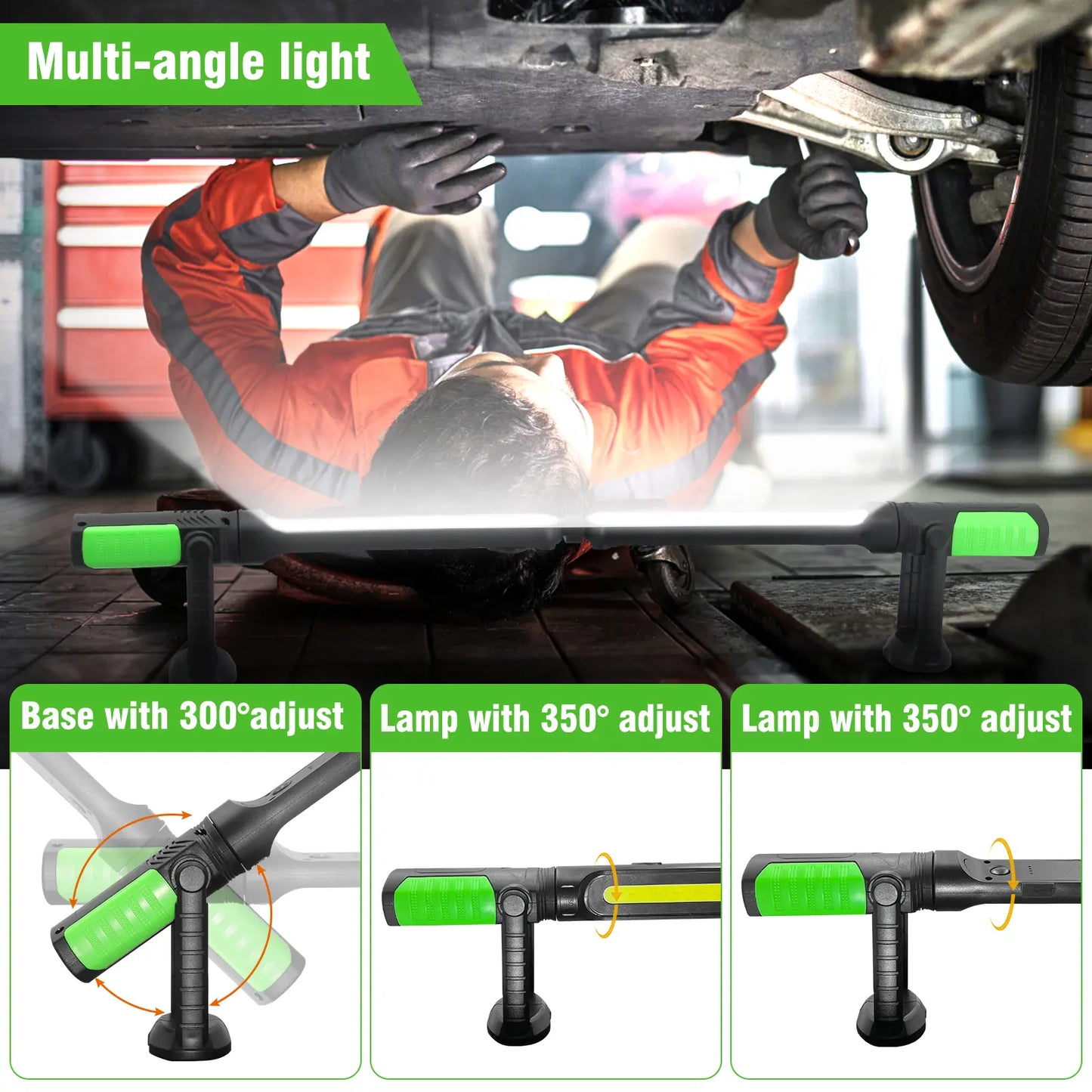 TYIIPLUS™ 2400LM Rechargeable LED Work Light Bar