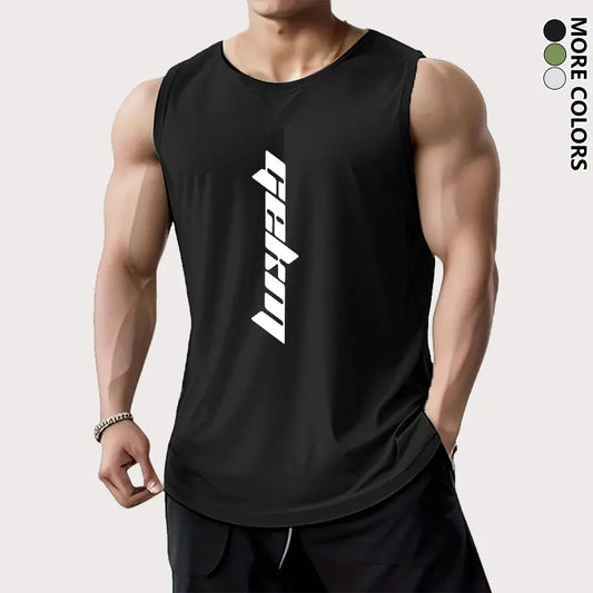Men’s Quick-Dry Gym Tank Tops – Breathable Sleeveless Workout Shirts for Running, Training & Summer Casual Wear