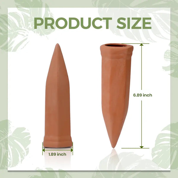 Tyiiplus™ Self-Watering Terracotta Plant Spikes Pack