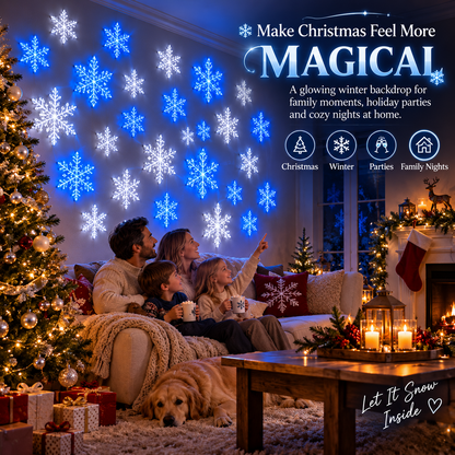 ❄️TYIIFIND LED Snowflake Wall Light Set (12 Pcs)