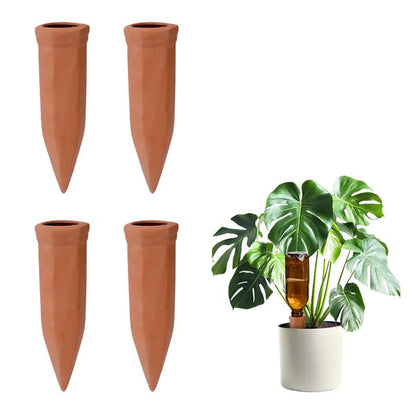Tyiiplus™ Self-Watering Terracotta Plant Spikes Pack
