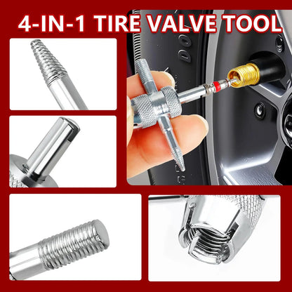 TYIIPLUS™ 14-Piece Set Quick Change Tire Valve Tool Kit