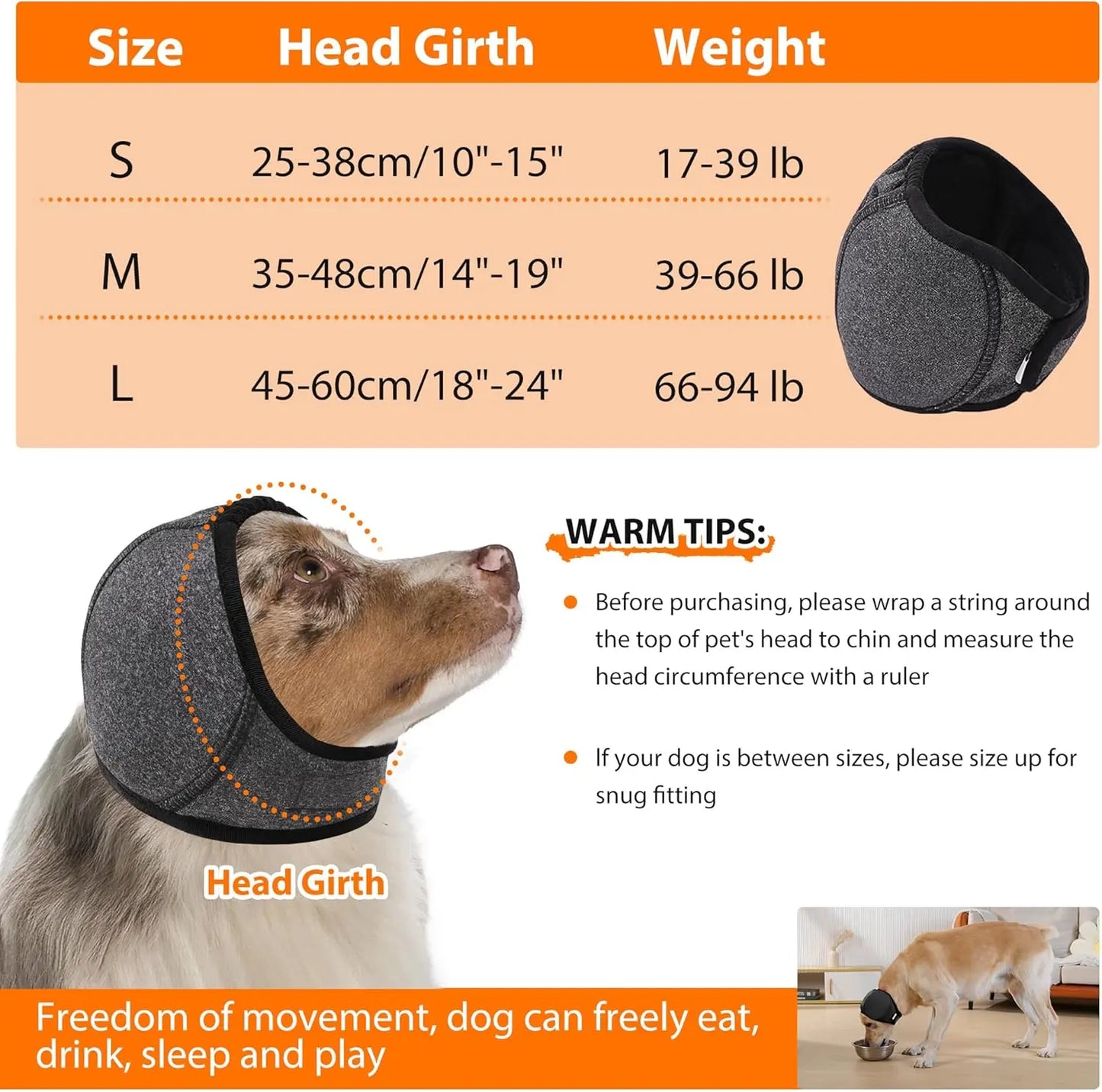 TYIIPLUS™ Dog Calming Ear Wrap