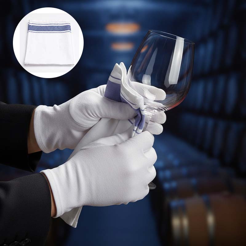 Premium Cotton Glass Cleaning Cloth