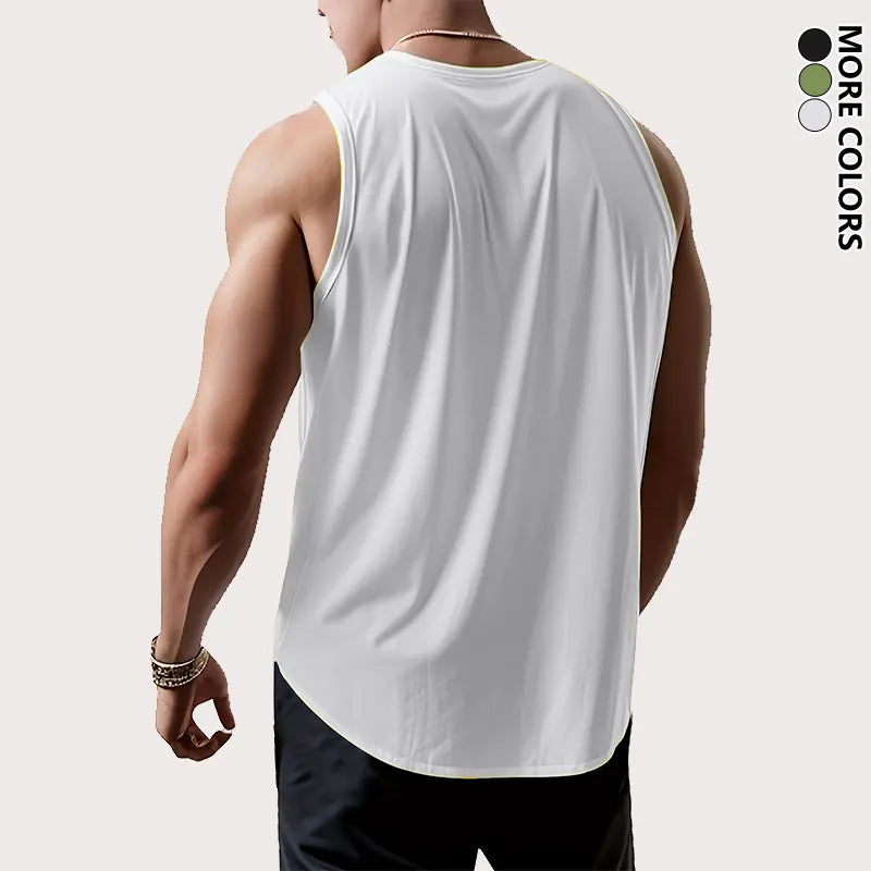 Men’s Quick-Dry Gym Tank Tops – Breathable Sleeveless Workout Shirts for Running, Training & Summer Casual Wear