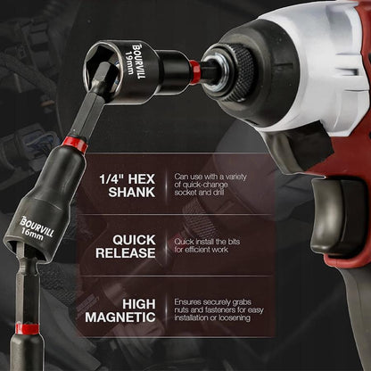 TYIIPLUS™ Magnetic Impact Nut Driver Set