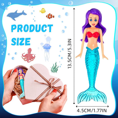 TYIIPLUS™ Colorful Mermaid Dive Toys Set (4-Pack)