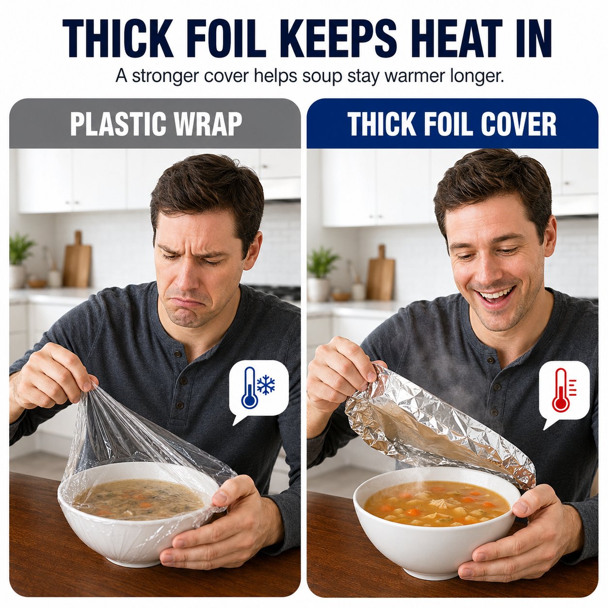 Reusable Foil Food Covers – Airtight Freshness & Bug Protection