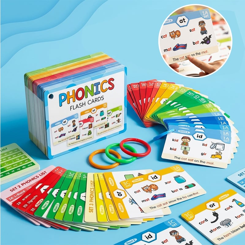 Phonics Flashcards Set