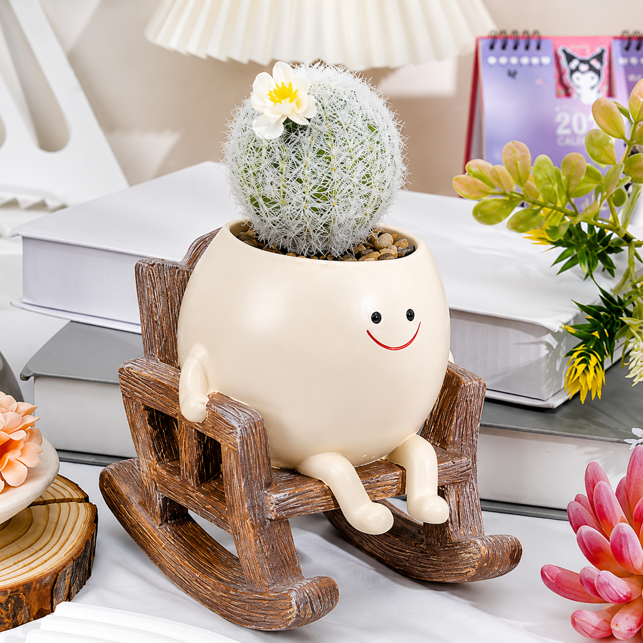 Smiley Face Planter Pot