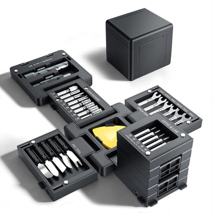 TYIIFIND 55 in 1 Magnetic Screwdriver Set, Cube Tool Kit