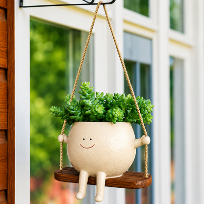 Smiley Face Planter Pot
