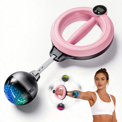 TyiiPLUS 360° Rotating Wrist & Forearm Trainer with LED Display for Men and Women